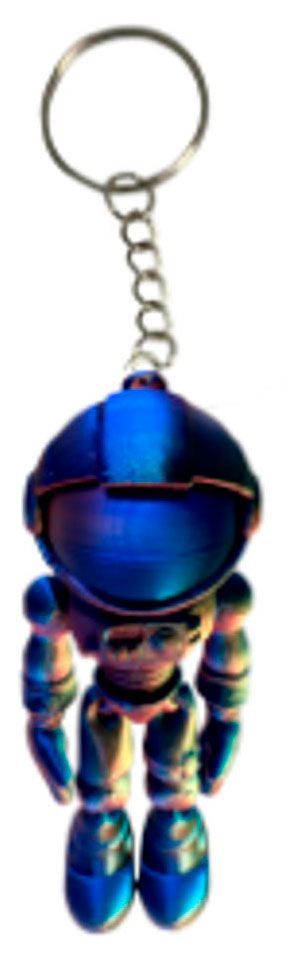 Брелок Union Source Космический скелетик, 1 шт брелок гусеница плюш 17 5см 15 3307019599 9