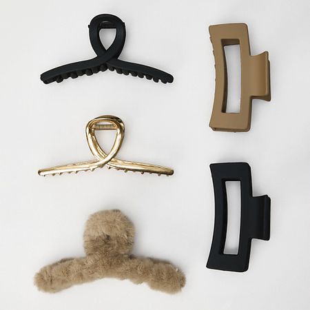 Набор заколок для волос ZIKOLKI STORE Заколка крабик для волос пушистый меховой подарочный набор крабов пушистый ковёр для гостиной