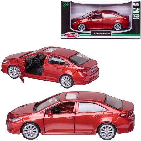 Машинка MSZ Toyota Corolla Hybrid масштаб 1:43
