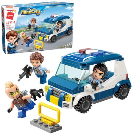 Конструктор Qman MineCity Полицейские истории: преследование преступника на машине 121 деталь дмитрий леонов константин литвиченко практикум поставщика продажи в торговые сети кейсы примеры и непридуманные истории шуры балаганова