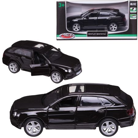 Машинка MSZ Bentley Bentayga масштаб 1:43 автомобильный логотип w12 значок на крыло багажника эмблема наклейки наклейка для bentley continental gt flying spur bentayga mulsanne запчасти ﻿