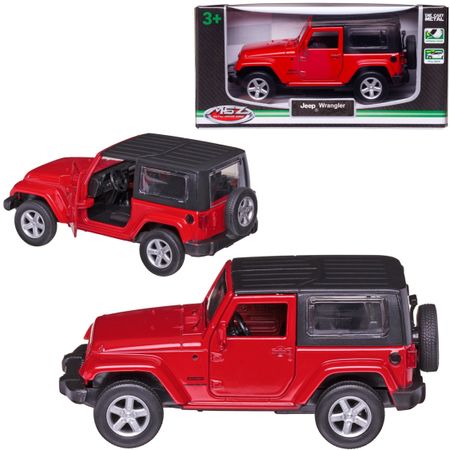 Машинка MSZ Jeep Wrangler масштаб 1:43