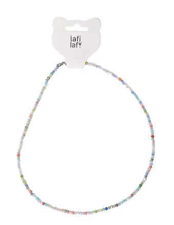 Чокер из бисера коралловый (12-253004-С39) (Lafilaf)