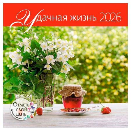 Календарь настенный Контэнт-Канц Удачная жизнь на 2026 год, 29х29 см