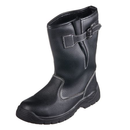 Сапоги рабочие из искусственной кожи утепленные размер 40 черные Мистраль Аскет (141444) сапоги мужские неман оливковые 1 пара