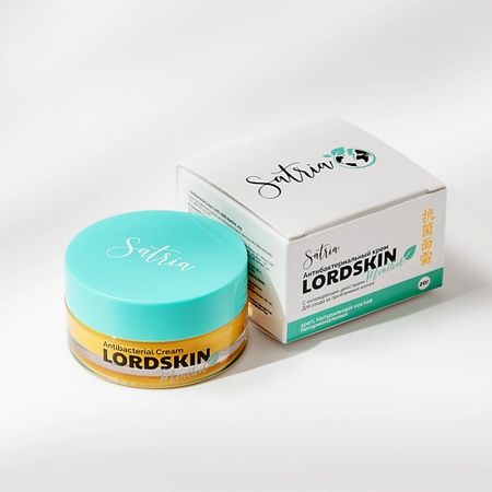 Крем для тела SATRIA Антибактериальный крем LORDSKIN с охлаждающим действием для ухода за проблемной кожей циновит крем для проблемной 40 мл