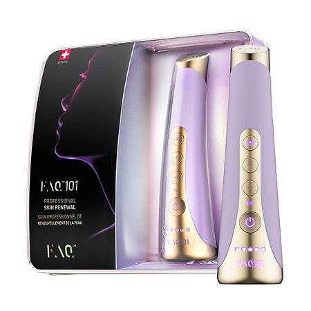 Массажер для лица FOREO МАССАЖЕР ДЛЯ ЛИЦА ДЛЯ ОБНОВЛЕНИЯ И ОМОЛОЖЕНИЯ КОЖИ С RF И LED-ТЕРАПИЕЙ FAQ 101