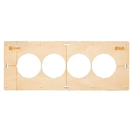 Шаблон для подрозетников EKF d 68 мм 4 поста трафареты diyphone для реболлинга bga для iphone 15 14 13 mini 12 11pro max 8 8p 7 шаблон для пайки интегральных микросхем nand cpu bga