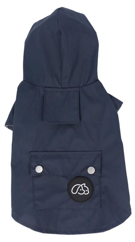 Плащ для собак дождевик плащ на липучке зеленый