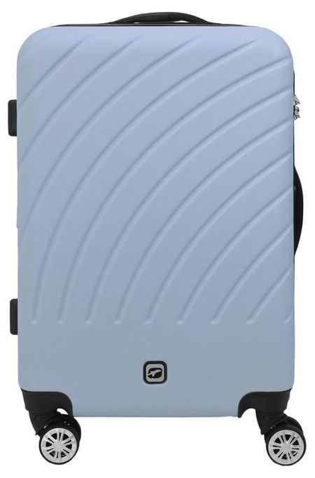 Чемодан жетский Airport светло-фиолетовый 8 колес, р M