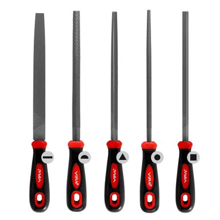 Набор напильников с рукояткой Vira 175 мм (820006) (5 шт.)