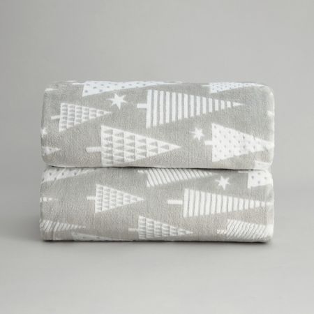 Плед Рождественское дерево/Alberi di Natale