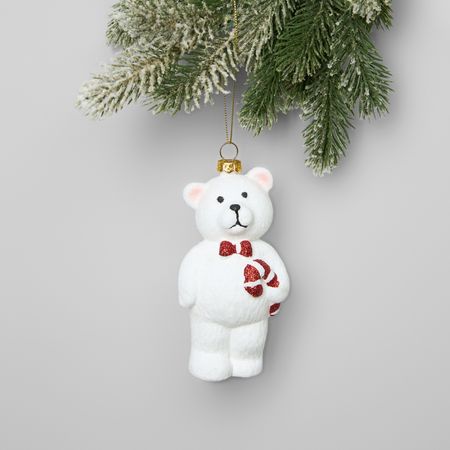 Елочная игрушка Menaggio елочная игрушка домашняя кухня белогривая лошадь 6 8x6 4 см дерево белый