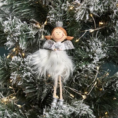 Елочная игрушка Эмилиа/Amelia I елочная игрушка домашняя кухня белогривая лошадь 6 8x6 4 см дерево белый