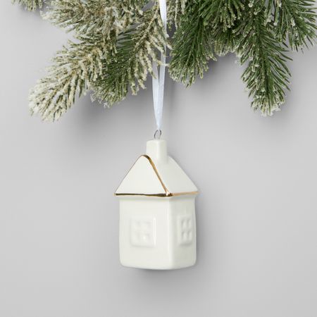 Елочная игрушка Зимняя усадьба/Winter Cottage II