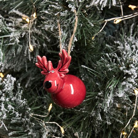 Елочная игрушка Дэшер/Dasher II елочная игрушка птица 10x8 5 красный