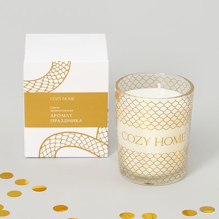 Свеча ароматическая Аромат праздника шаров для праздника partigos