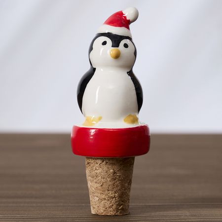 Пробка для вина Christmas jam, пингвин анастасия орлова пин гвин и пингвин