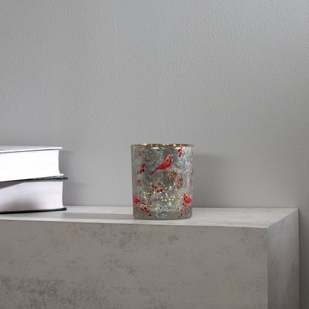 Подсвечник Красный кардинал/Cardinale Rosso