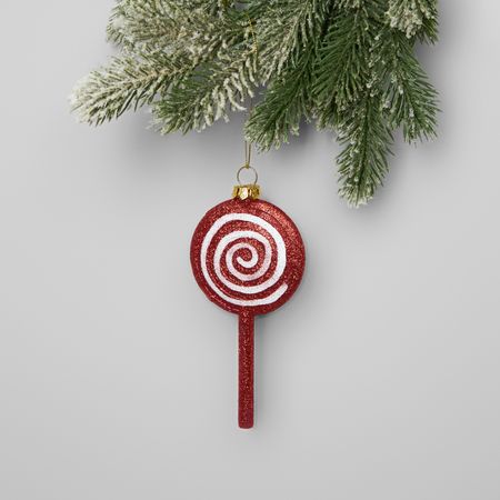 Елочная игрушка Леденец/Pirulito елочная игрушка птица 10x8 5 красный