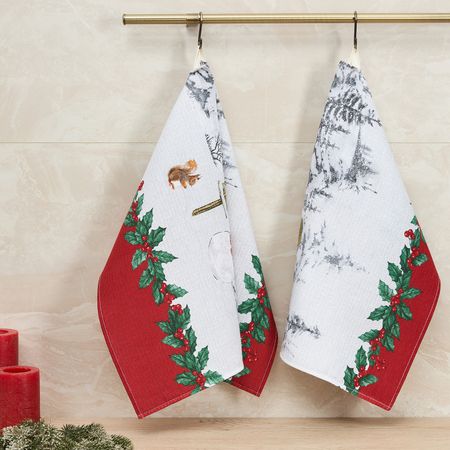 Комплект полотенец Рождество в деревне/Country christmas I