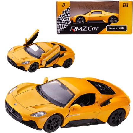 Машинка металлическая RMZ City Maserati MC 2020, масштаб 1:38 Лицензионная модель. Фрикционный механизм.