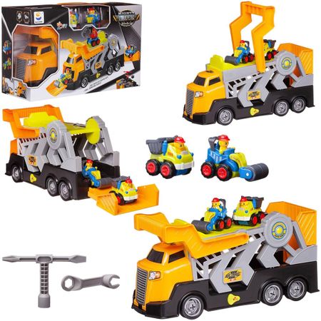 Автовоз-грузовик-трек Junfa 3в1