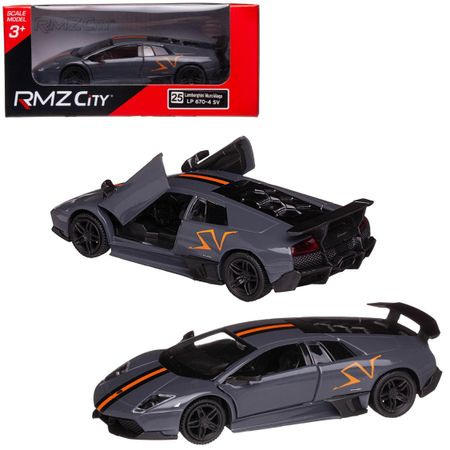 Машина металлическая RMZ City Lamborghini LP670-4 Murcielago, масштаб 1:36 Лицензионная модель. Фрикционный механизм.