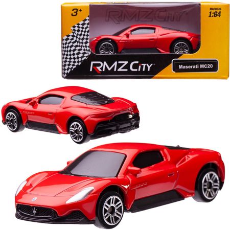 Машина металлическая RMZ City Maserati MC 2020, без механизмов, масштаб 1:64 Лицензионная модель