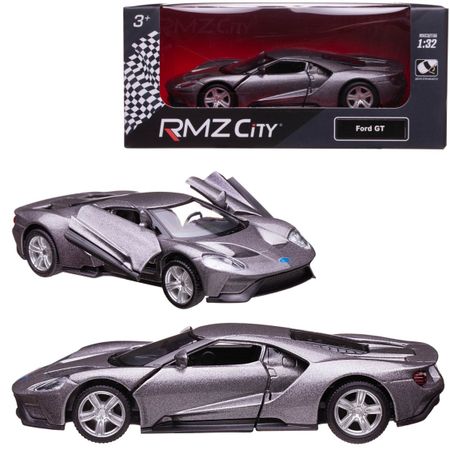 Машинка металлическая RMZ City Ford GT 2019, масштаб 1:39 Лицензионная модель. Фрикционный механизм.