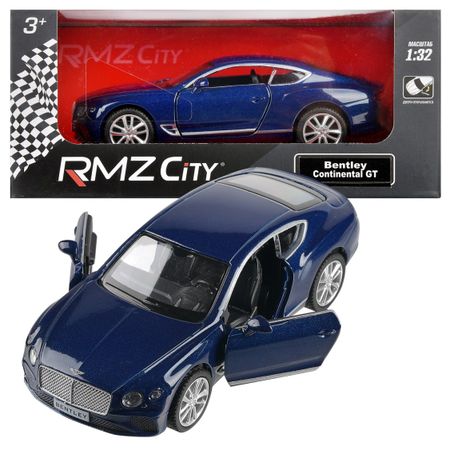 Машинка металлическая RMZ City The Bentley Continental GT 2018, масштаб 1:39 Лицензионная модель. Фрикционный механизм.
