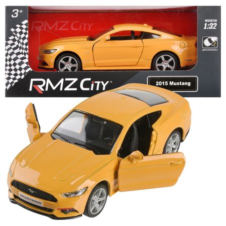 Машина металлическая RMZ City Ford Mustang GT 2015, масштаб 1:37 Лицензионная модель. Фрикционный механизм.