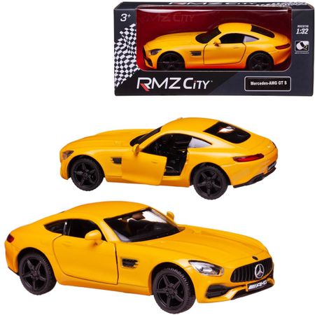 Машинка металлическая RMZ City Mercedes-Benz GT S AMG 2018, масштаб 1:37 Лицензионная модель. Фрикционный механизм.