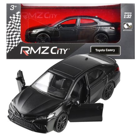 Машинка металлическая RMZ City Toyota Camry 2022, масштаб 1:39 Лицензионная модель. Фрикционный механизм.