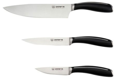 Набор ножей Polaris нержавеющая сталь Stein-3SS, 3 предмета