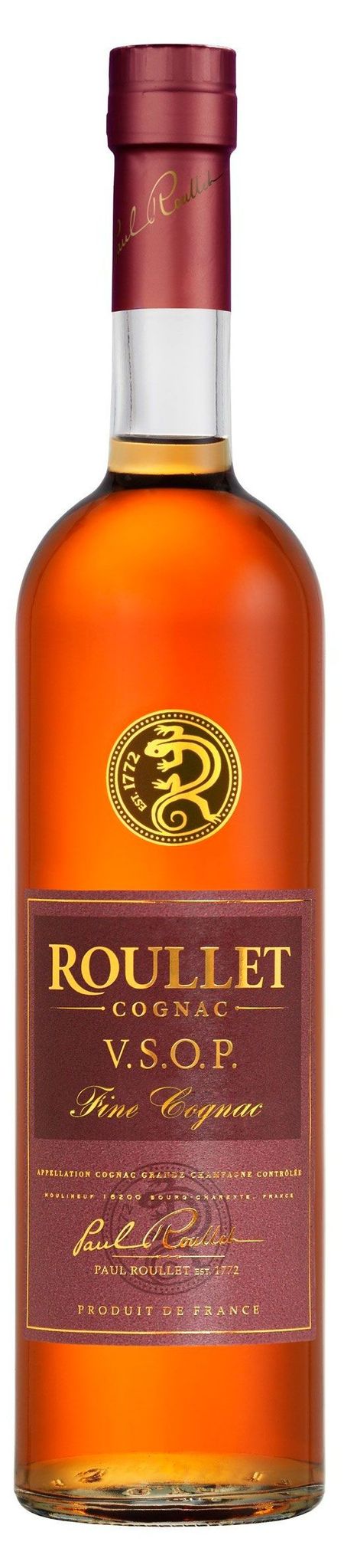 Коньяк Roullet V.S.O.P 4 года Франция, 0,7 л