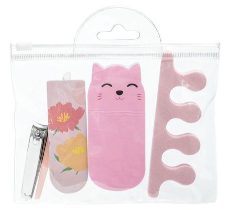 Набор для педикюра Individual Vision Кошечка, 5 предметов