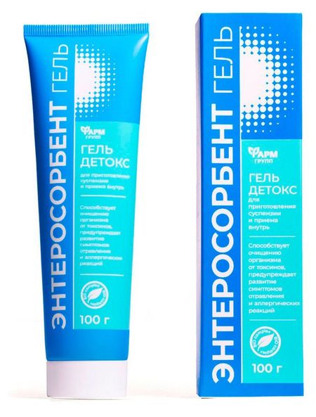 Энтеросорбент Фармгрупп Гель Детокс, 100 мл наталья шульга детокс перезагрузка практическое руководство по безопасному очищению