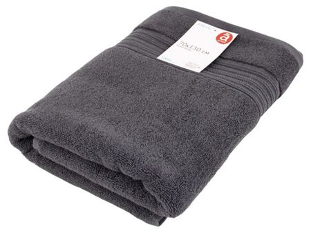Полотенце Actuel серое, 70х130 см