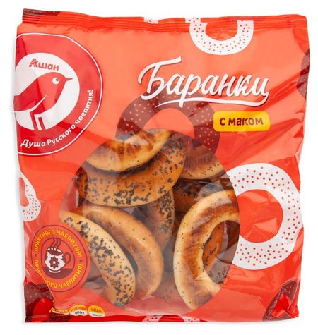 Баранки АШАН Красная птица с маком, 350 г иван ростиславович высоцкий кружок по теории вероятностей