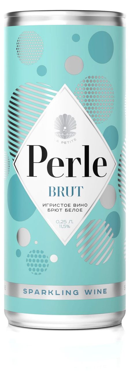 Игристое вино Perle белое брют Росси, 0,25 л делия росси служанка