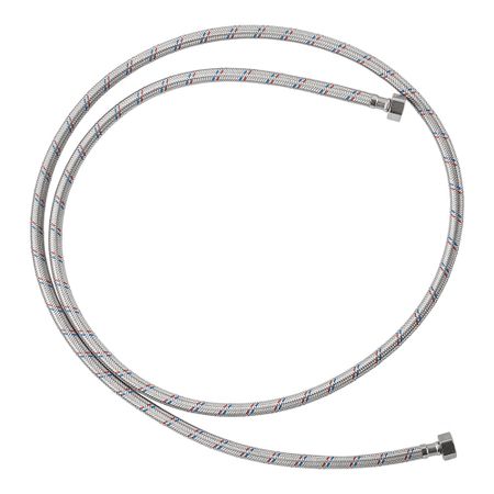 Подводка гибкая для воды VRT 1/2 ВР(г) х 1/2 ВР(г) 200 см (521384) 1 м универсальный автомобильный воздуховод гибкий вентиляционный шланг экстрактор горячего и холодного охлаждения 25 32 38 42 45 51 63 76 80 мм