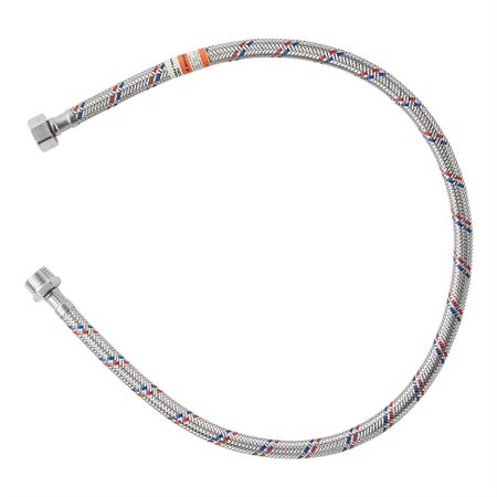 Подводка гибкая для воды VRT 1/2 ВР(г) х 1/2 НР(ш) 80 см (521377) подводка для воды интерскол 1 2 наружная внутренняя резьба 30 см