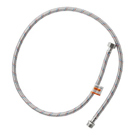 Подводка гибкая для воды VRT 1/2 ВР(г) х 1/2 НР(ш) 120 см (521381) подводка для воды интерскол 1 2 наружная внутренняя резьба 30 см