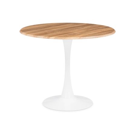 Стол кухонный круглый d0,9 м дуб вотан Тулип (530836) сша в 2018 году круглый стол совета молодых ученых искран