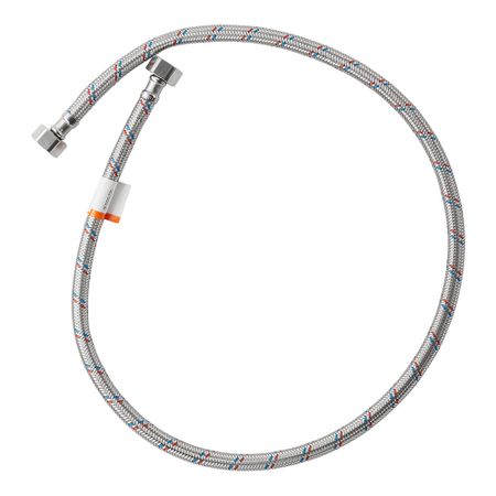 Подводка гибкая для воды VRT 1/2 ВР(г) х 1/2 ВР(г) 100 см (521378) 1 м универсальный автомобильный воздуховод гибкий вентиляционный шланг экстрактор горячего и холодного охлаждения 25 32 38 42 45 51 63 76 80 мм