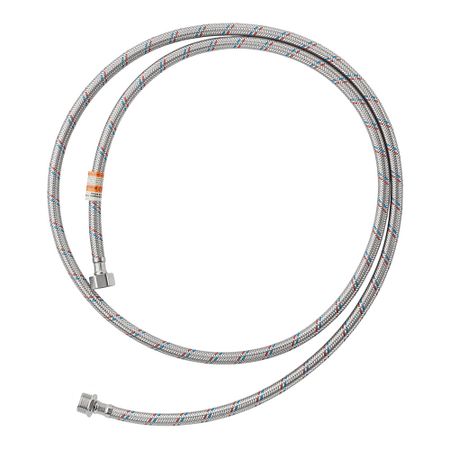 Подводка гибкая для воды VRT 1/2 ВР(г) х 1/2 НР(ш) 200 см (521385) подводка для воды интерскол 1 2 наружная внутренняя резьба 30 см