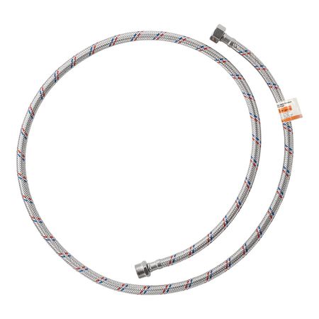 Подводка гибкая для воды VRT 1/2 ВР(г) х 1/2 НР(ш) 150 см (521383) подводка для воды интерскол 1 2 наружная внутренняя резьба 30 см