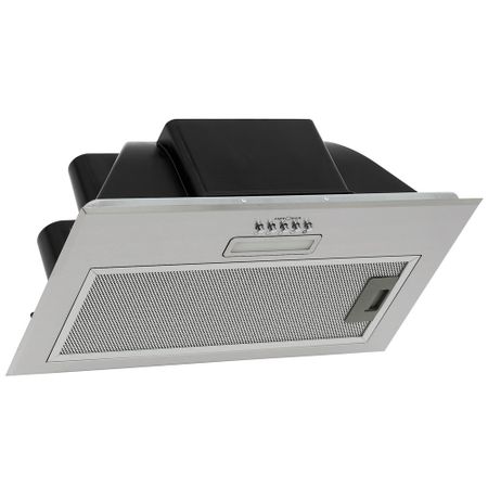 Кухонная вытяжка встраиваемая Krona Ameli LIGHT 600 Inox PB 60 см нержавеющая сталь металлические кнопочные переключатели 12 16 19 22 мм