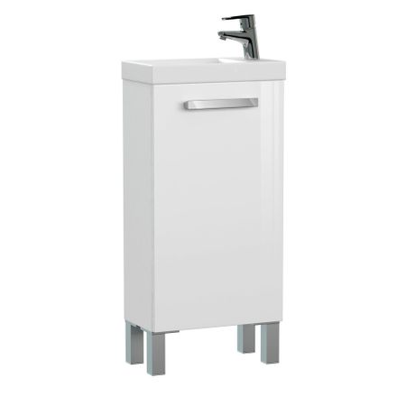 Тумба под раковину Cersanit Melar 40 см подвесная белая (B-SU-MEL-CM40) бандаж b well на брюшную стенку w 421 белый р xxl